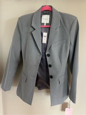 Avec Les Filles Grey Blazer
